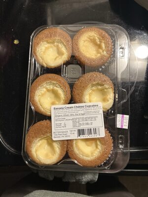 Banana Cream Cheese Cupcakes