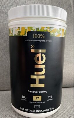Banana Pudding Flavored Protein Powder