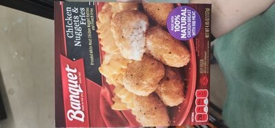 Banquet chicken nugget meal