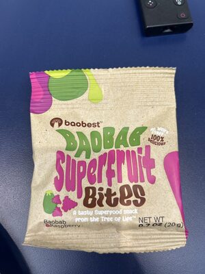 Baobab & Raspberry Superfruit Bites