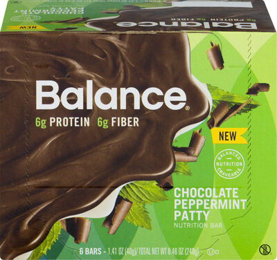 Bar gold chocolate mint cookie crunch