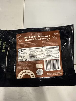 Barbacoa-seasoned Grilled Beef Strips