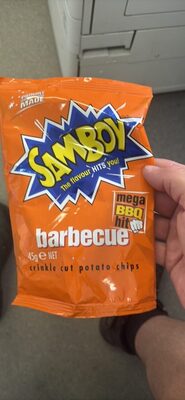 barbecue crinkle cut potato chips