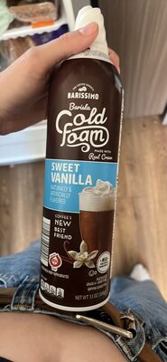 Barista Cold Foam Sweet Vanilla