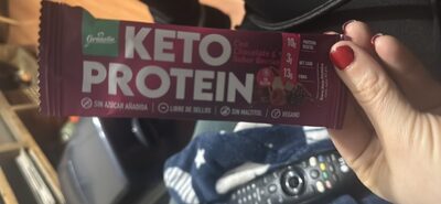 Barra Keto Proteica Chocolate & semillas blancas