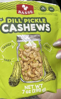 Bases dill Pickle Cashews