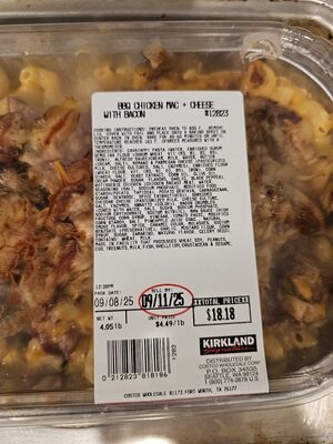 BBQ Chicken Mac And Cheese With Bacon