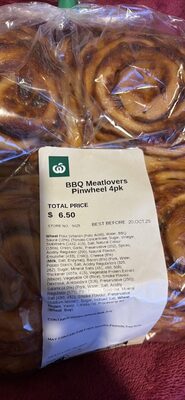 BBQ Meatlovers Pinwheel 4pk