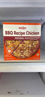Bbq Personal frozen pizza