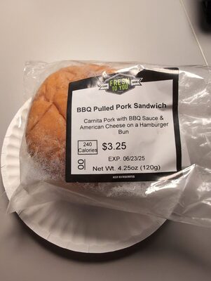 BBQ Pulled Pork Sandwich