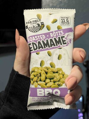 BBQ Roasted Edamame Beans