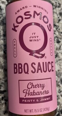 Bbq Sauce Cherry Habanero