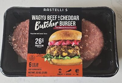 Beef And Cheddar Burger