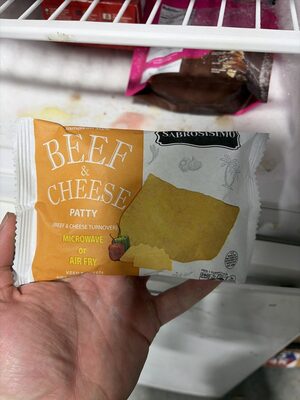 Beef And Cheese Patty