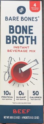 Beef Bone Broth - Instant Beverage Mix