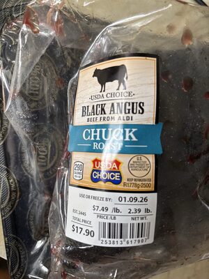 Beef Chuck Roast Aldi Raw