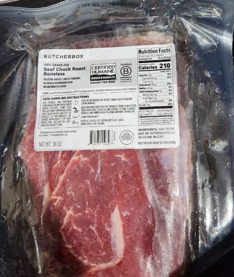 Beef Chuck Roast, Boneless