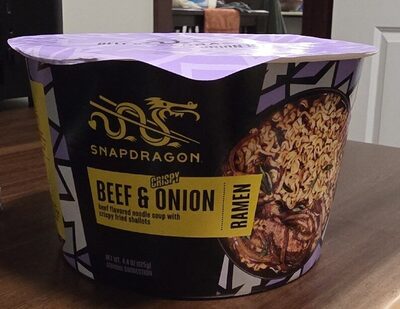 Beef & Crispy Onion Ramen