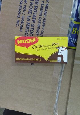 Beef flavor bouillon