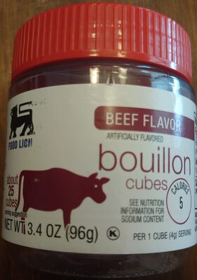 Beef Flavor Bouillon Cubes