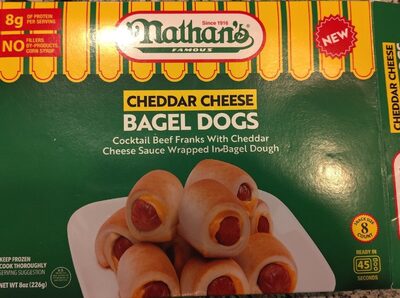 Beef Franks With Cheese Wrapped In Dough