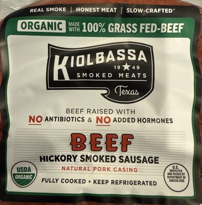 Beef hickory smoked sausage