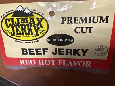 Beef Jerky (Red hot Flavor)