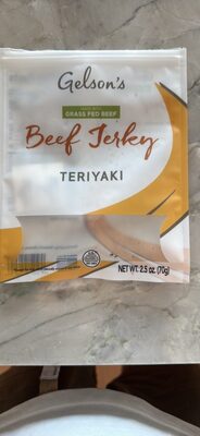 Beef Jerky Teriyaki