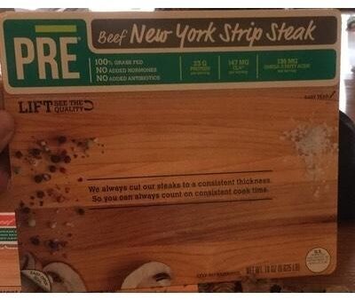 Beef New York Strip Steak