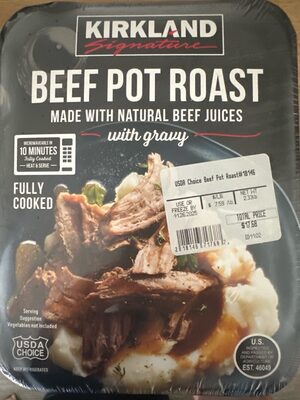 Beef Pot Roast w/ Gravy