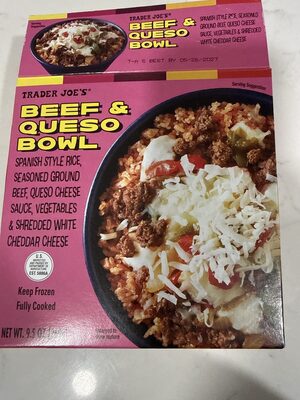 Beef & Queso Bowl