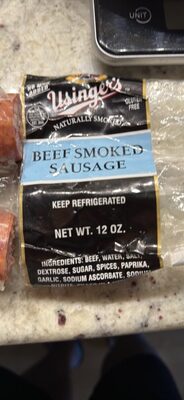BEEF SMOKED SAUSAGE