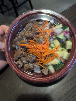 Beef Terijaki Rice Bowl