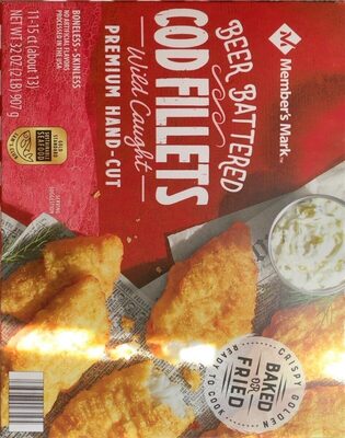 beer battered cod fillets