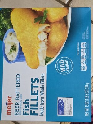 Beer Battered Fish Fillets