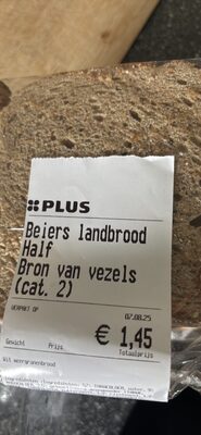 Beiers landbrood Half