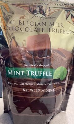 Belgian Milk Chocolate Truffles (Mint)