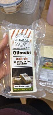 beli sir za peko, za žar, za solate