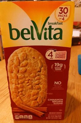 Belvita breakfast cinnamon brown sugar
