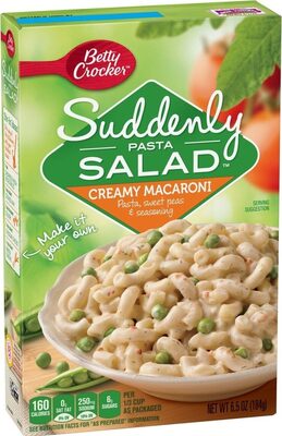 Betty crocker creamy macaroni pasta salad dry meals