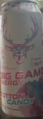 BIG GAME ENERGY COTTON CANDY