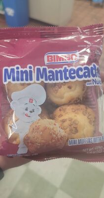 Bimbo mini mantecadas con nuez