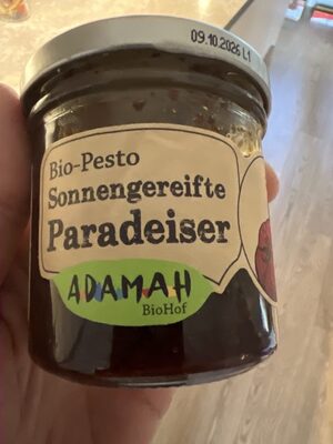 Bio Pesto Sonnenhereifte Paradeiser