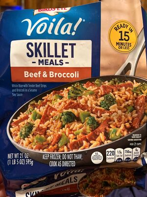 Bird’s Eye Skillet Meal Beef & Broccoli