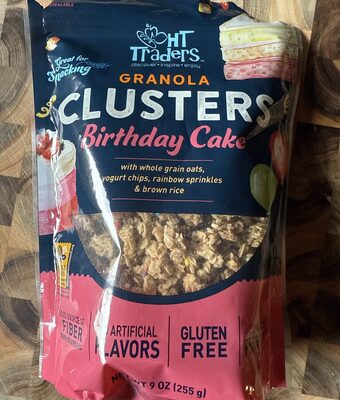 Birthday Cake Clusters Granola