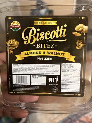 Biscotti Bitez Almond & Walnut