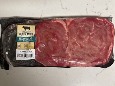 Black Angus Beef Eye Of Round Steak