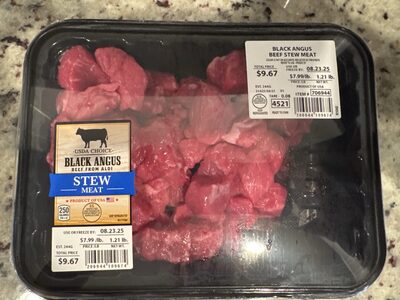 Black Angus Stew Meat