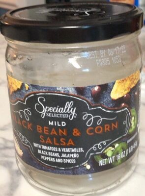 Black bean and corn salsa