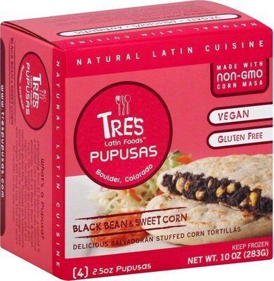 Black Bean And Sweet Corn Pupusas